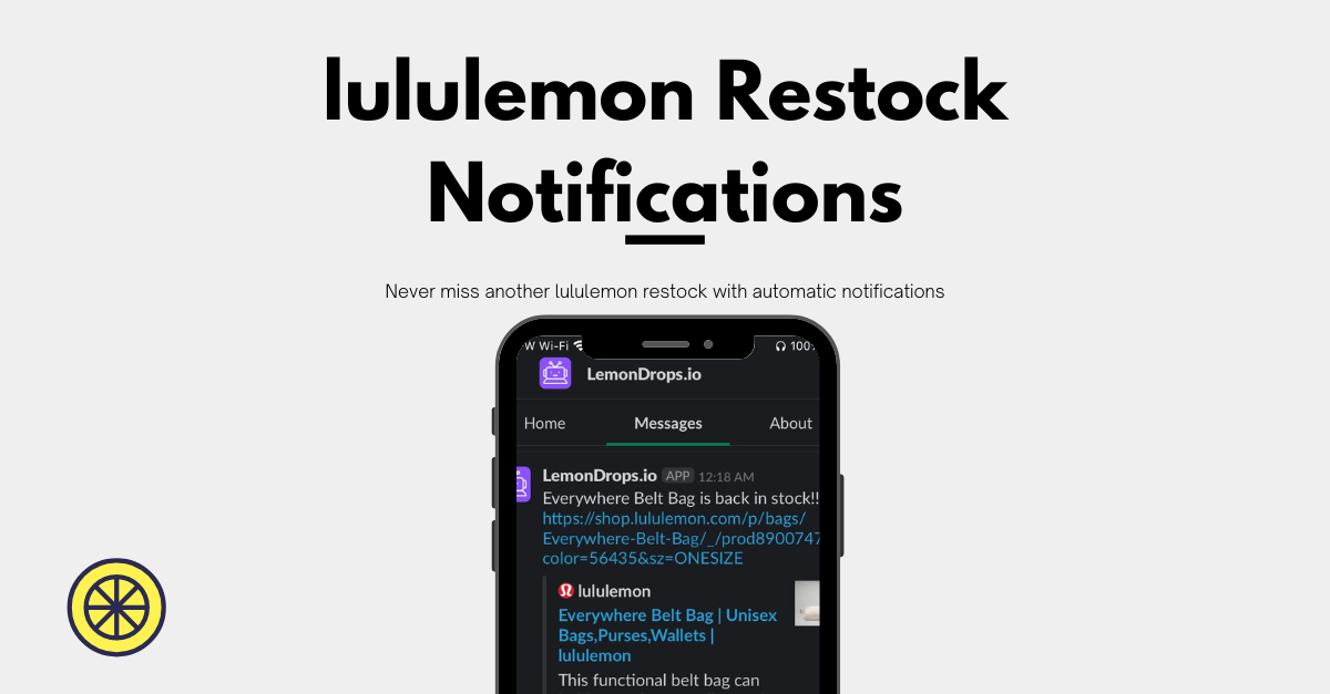 When does lululemon restock?  FAST lululemon Restock Alerts